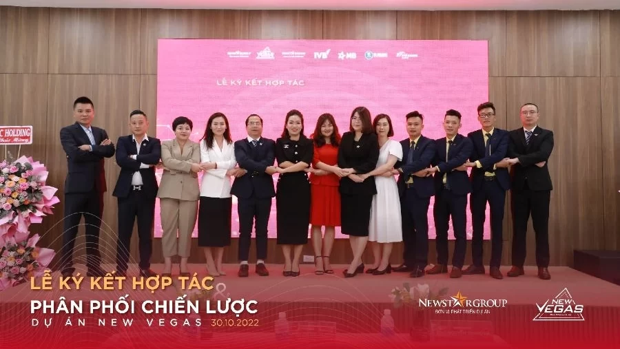 Lễ ký kết hợp tác phân phối chiến lược được Newstar Group tổ chức