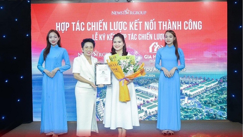 Lễ ký kết hợp tác với Citi Estate và Gia Hưng Property hai đối tác tư vấn truyền thông của dự án